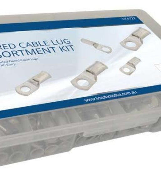 CABLE LUG ASSORTMENT 165PCS (Flared End)