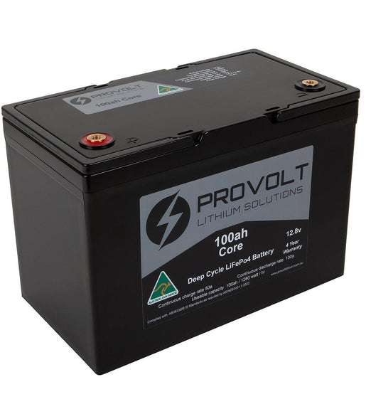 Provolt 100ah Deep Cycle Lithium Battery